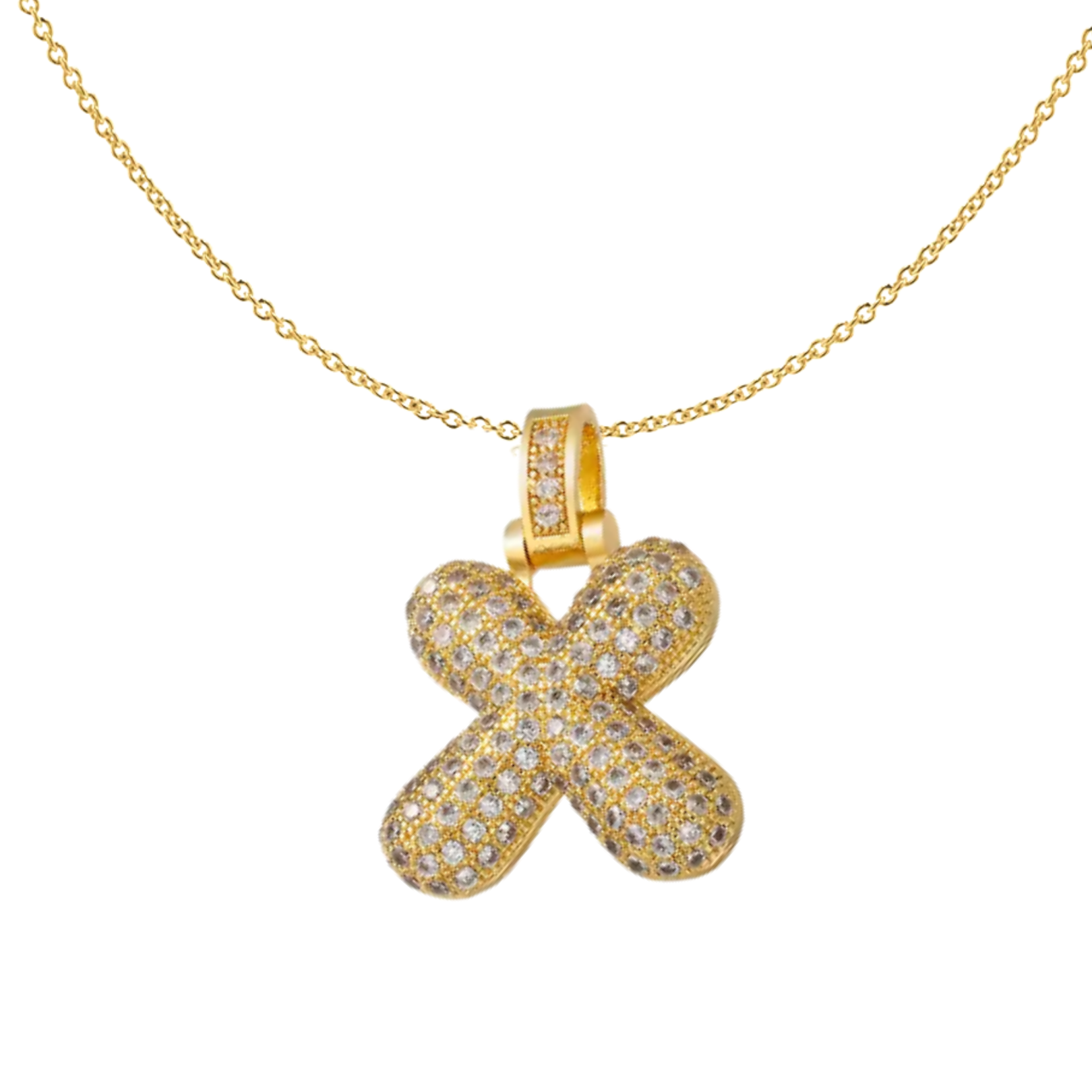 Bubbly Alphabet Necklace